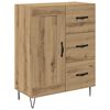 vidaXL Служебен шкаф Артизан Дъб 69,5 x 34 x 90 см