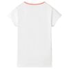 Детска тениска, екрю, 116