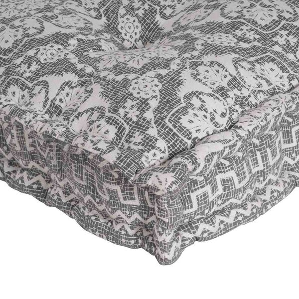 vidaXL Възглавница за диван Светлосиво 120 x 80 x 12 cm текстил