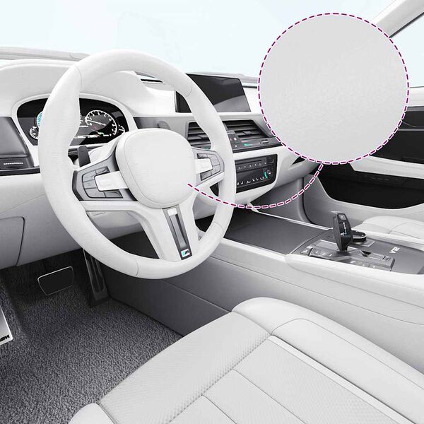 vidaXL Фолиа за кола, 2 бр, матово бели, 100x150 см+50x150 см