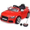 Audi TT RS детска кола с дистанционно управление червена