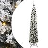 vidaXL С изкуствено коледно дърво с 300 LED светодиода Зелен 210 cm