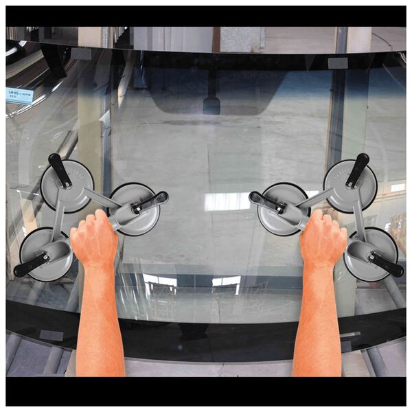 ProPlus Вакуумен подемник с 3 смукателни глави, алуминий