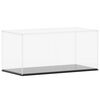 vidaXL Кутия витрина, прозрачна, 30x15x14 см, акрил