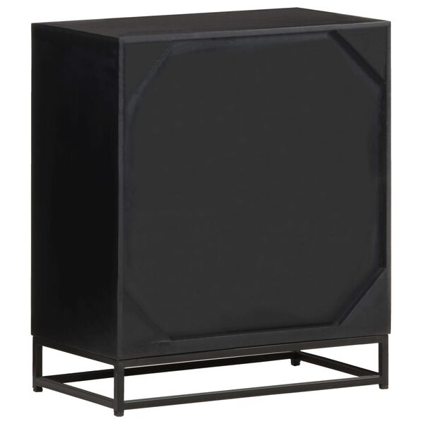 vidaXL Сайдборд, 60x35x70 см, мангово дърво масив