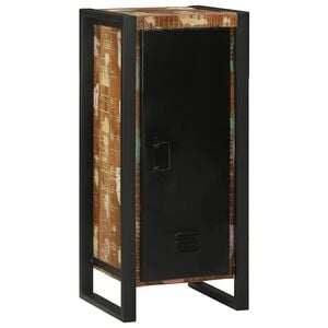 vidaXL Шкаф за баня Кафяво 40 x 35 x 90 см Солидно възстановено дърво