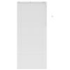 vidaXL Венецианска щора Бяло 105 x 250 cm 35 mm