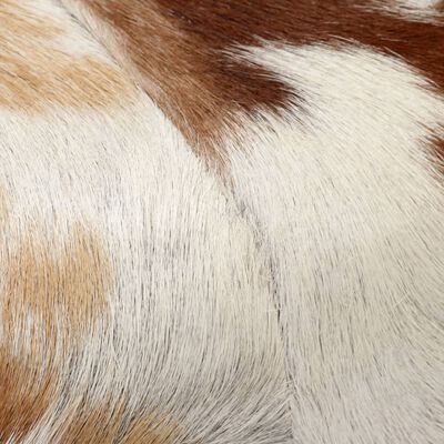 vidaXL Пейка, естествена козя кожа, 160х28х50 см