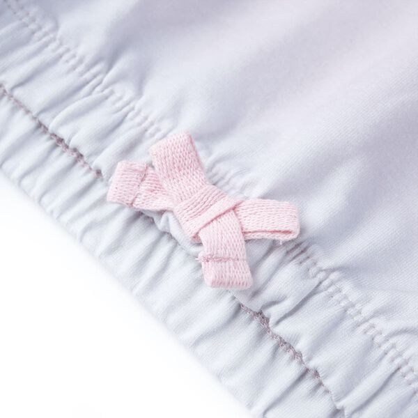 Детски суитшърт с качулка, звездно бяло, 116