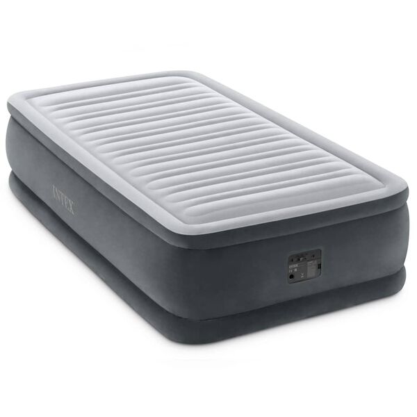Intex Въздушно легло Dura-Beam Deluxe Comfort Plush Twin 99x191x46 см