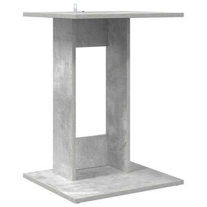vidaXL Странична маса Циментено сиво 45 x 40 x 62,5 см