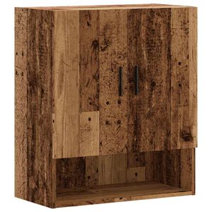 vidaXL Стенни шкафове Old Wood 60x31x70 cm Инженерна дървесина