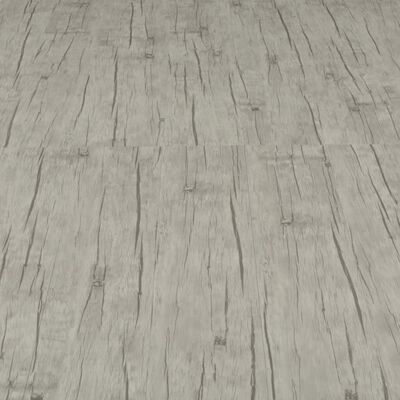 vidaXL Самозалепващи подови дъски, 4,46 м², 3 мм, PVC, измит дъб