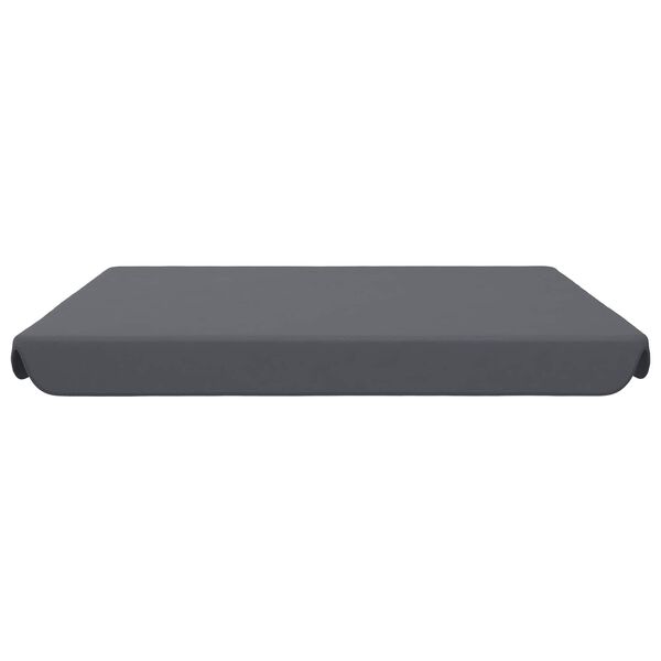 vidaXL Сенник Антрацит 192 x 147 x 20 см текстил