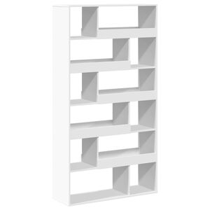 vidaXL Разделител за стая, бял, 100x33x187,5 см, инженерно дърво