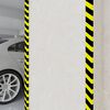 vidaXL Ъглови протектори 2 бр жълто и черно 6x2x101,5 cm PU