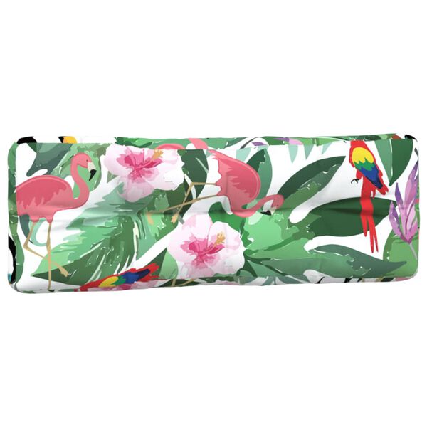 vidaXL Палетни възглавници, 7 бр, многоцветни, текстил