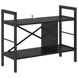 vidaXL Рафт за книги 3 нива 75 x 30 x 58,5 см Инженерна дървесина