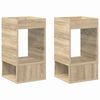 vidaXL Крайна масичка 2 бр. Сонома дъб 30 x 30 x 56 см