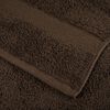 vidaXL Премиум кърпи за баня SOLUND 10 бр кафяви 70x140 см 600 gsm