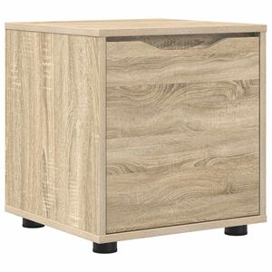 vidaXL Шкаф за баня 40,5 x 40 x 44 см Инженерна дървесина Сонома дъб