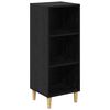 vidaXL Служебен шкаф Черния дъб 34,5 x 32,5 x 90 см