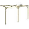 vidaXL Пергола-навес, 2x4x2,2 м, дърво