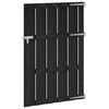 vidaXL Градинска порта, WPC, 100x150 см, сива