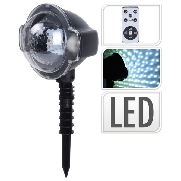 Ambiance LED коледен проектор Снeговалеж