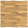 vidaXL Правоъгълен плот за маса 40 x 40 x 3,5 см Квадратна Бяло