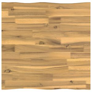 vidaXL Правоъгълен плот за маса 40 x 40 x 3,5 см Квадратна Бяло