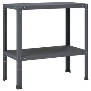 vidaXL Маса за засаждане 100 x 40 x 80 cm Прахово боядисана стомана