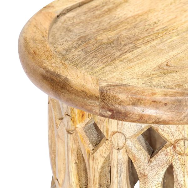 vidaXL ТВ шкаф, 120x30x40 см, мангово дърво масив