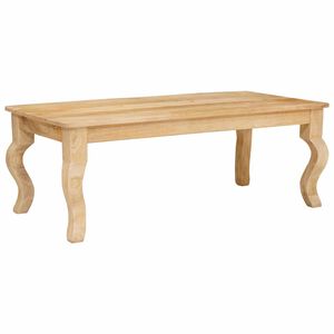 vidaXL Масичка за кафе Кафяво 110 x 55 x 40 cm Солидно мангово дърво