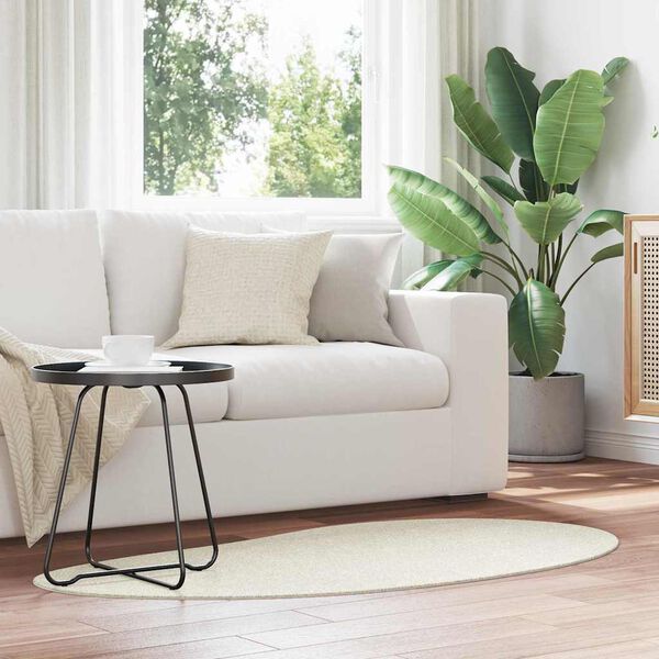 vidaXL Килими за помещение HUARTE Крем 80 x 150 cm Полиестер