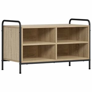 vidaXL ТВ шкаф 140 x 39,5 x 50 см Дъб сонома Инженерна дървесина