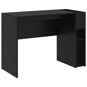 vidaXL Бюро Черния дъб Инженерна дървесина 109 x 50 x 78 см