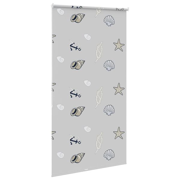 vidaXL Ролетна щора за баня 140x240 см Ширина на плата 136 см