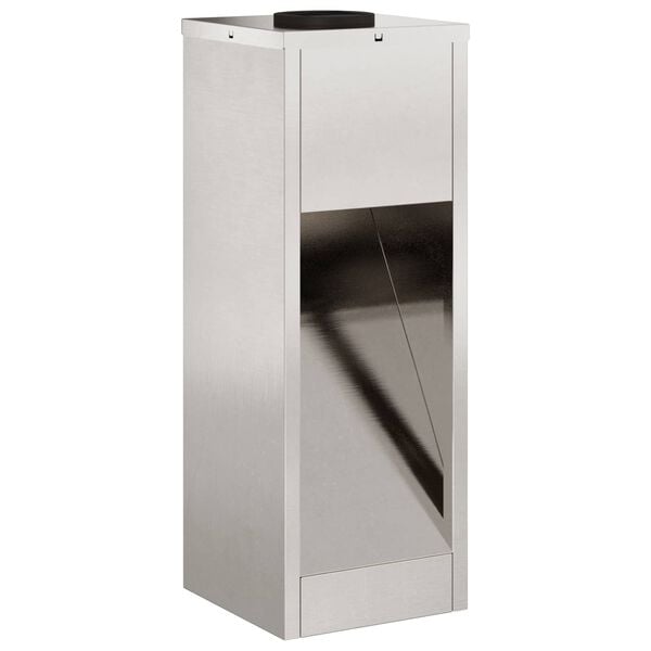 vidaXL Слънчев LED светлинен указател 2 pcs Неръждаема стомана