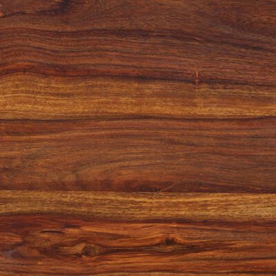 vidaXL Класическа пейка, шишамова дървесина масив, 110х35х45 см