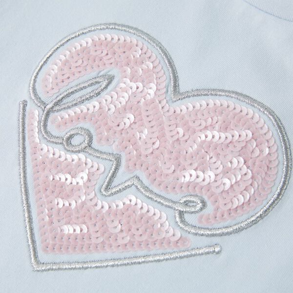 Детска тениска, светлосиня, 140