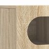 vidaXL ТВ шкаф Сонома дъб 100 x 35 x 40 см Инженерно дърво
