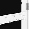vidaXL Огледален шкаф за бижута, стенен монтаж, бял, 30x8,5x90 см