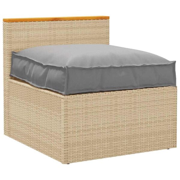 vidaXL Възглавница Сив 70 x 70 x 12 cm Оксфордска тъкан