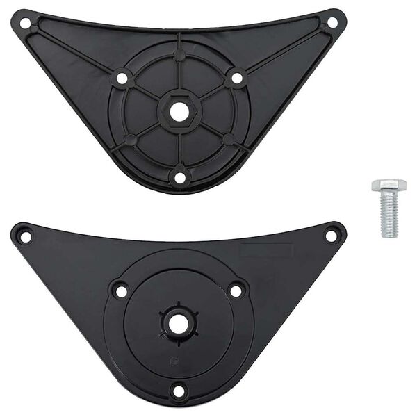 4 крака за регулиране на височината на маси, черно, 1100 мм