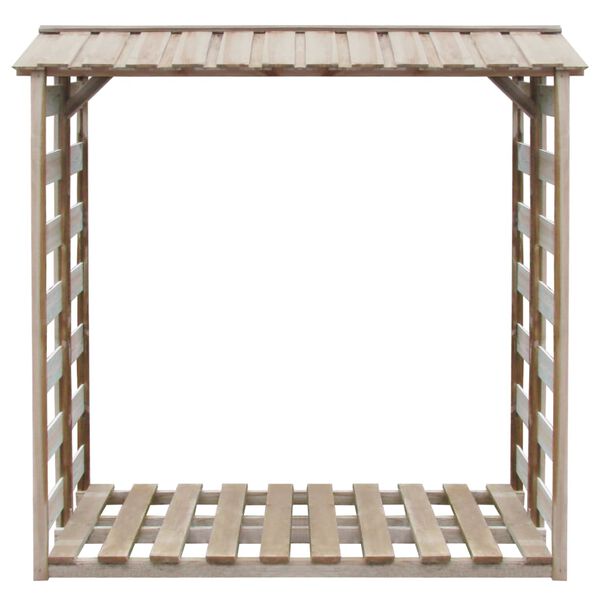 vidaXL Навес за дърва за огрев, 150x90x176 см, импрегниран бор