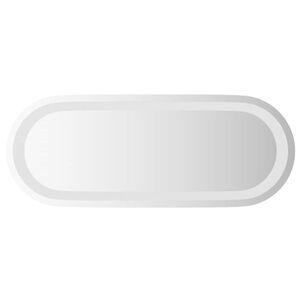 vidaXL LED огледало за баня, 50x20 см, овално