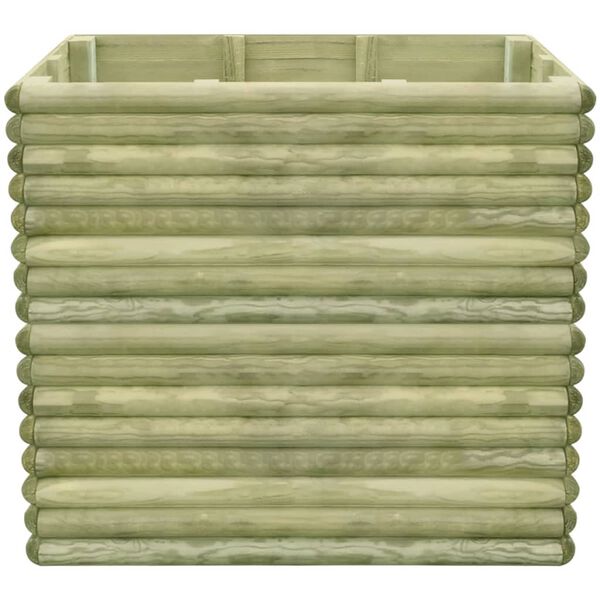 vidaXL Градинска повдигната леха, 106x56x96 см, импрегниран бор