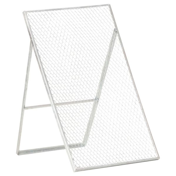 vidaXL Градинско сито, поцинкована стомана