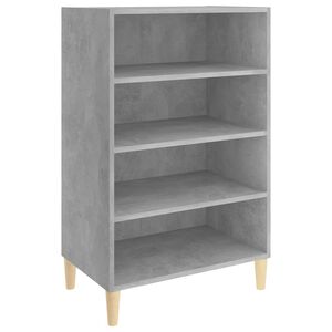 vidaXL Бюфет, бетонно сив, 57x35x90 см, инженерно дърво